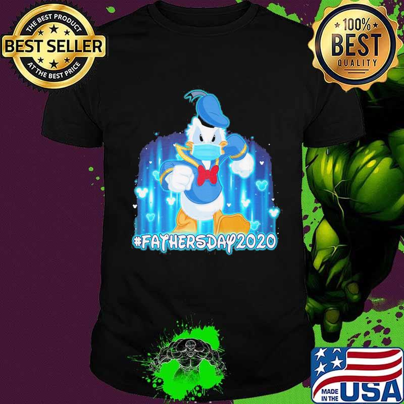 Duck donald's mask fathersday 2020 shirt