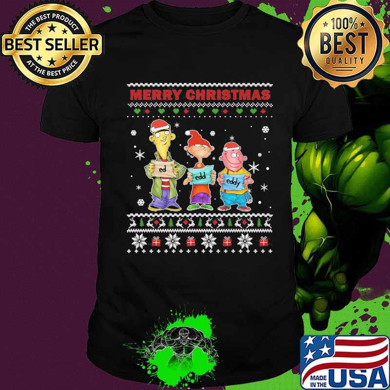Ed edd n eddy merry christmas ugly shirt
