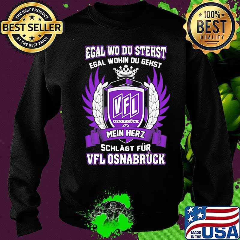 Egal Wo Du Stehst Egal Wohin Du Gehst Rapid Mein Herz Schagt Fur Vfl Crown Shirt Sweater Egal Wo Du Stehst Egal Wohin Du Gehst Rapid Mein Herz Schagt Fur Vfl Crown Shirt Sweater