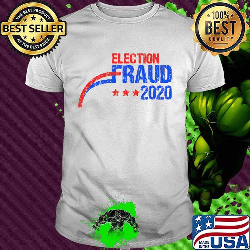 Election Fraud 2020 Vintage Distressed Design Shirt