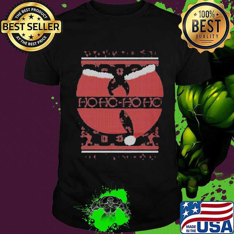 Enter 25th december ho ho ho wu tang ugly christmas shirt