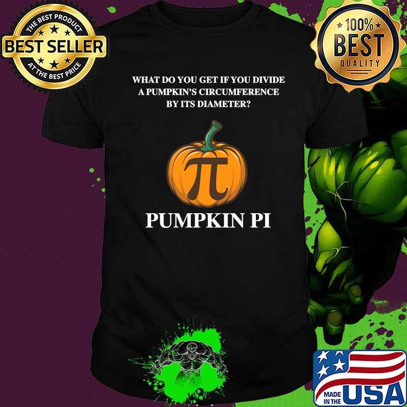 Funny Pumpkin Pi Halloween Costume Math Teacher Shirt