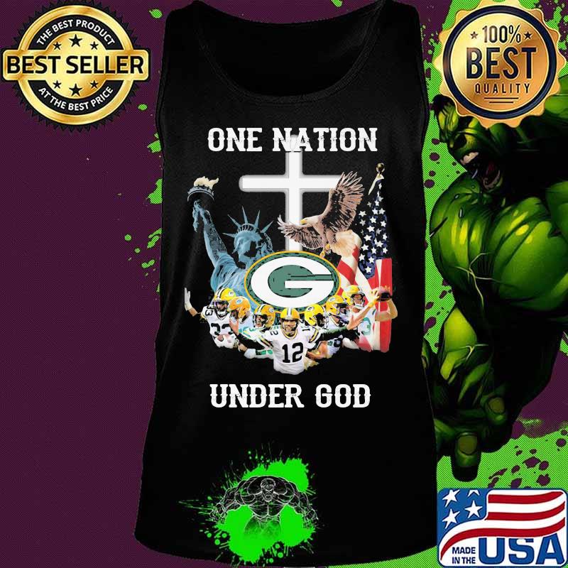 Green bay packers one nation under god s Tank top Green bay packers one nation under god s Tank top