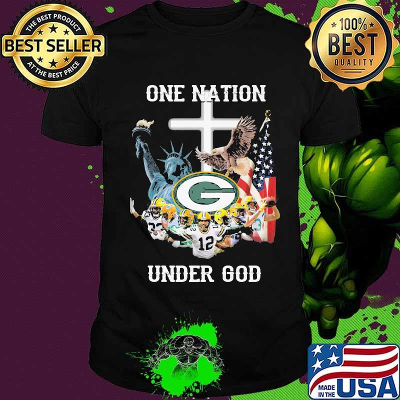 Green bay packers one nation under god shirt Green bay packers one nation under god shirt