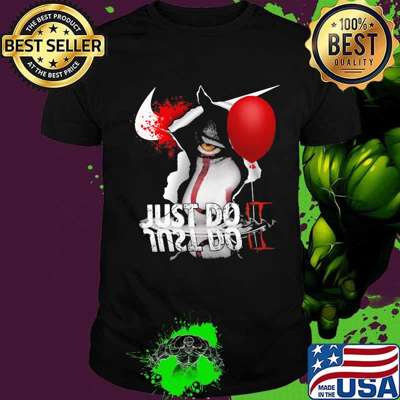 Halloween pennywise nike just do it shirt