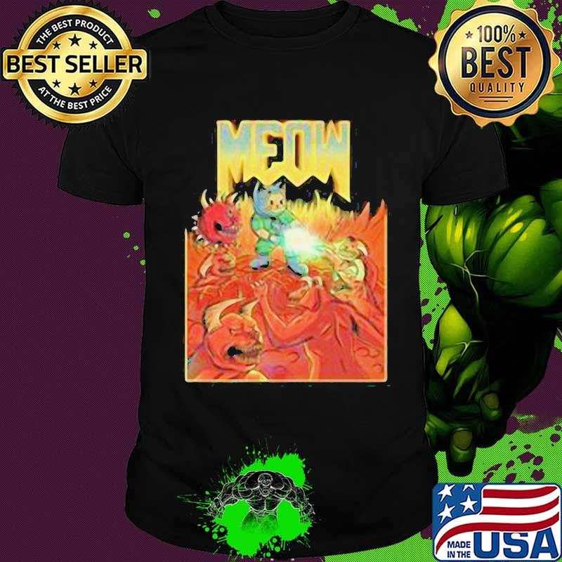 Happy halloween meow satan shirt