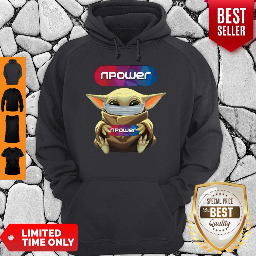 Top Baby Yoda Mask Npower Coronavirus Shirt