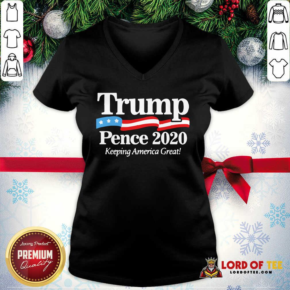 Hot Trump Pence 2020 Keeping America Great Shirt