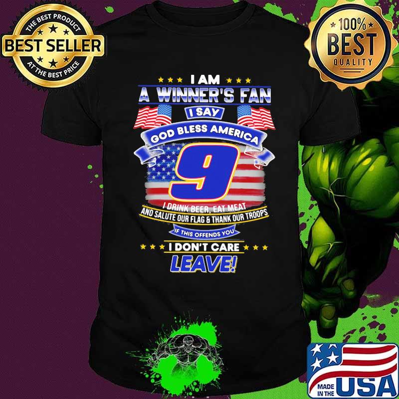 I am a winter's can i say god bless america 9 american flag shirt