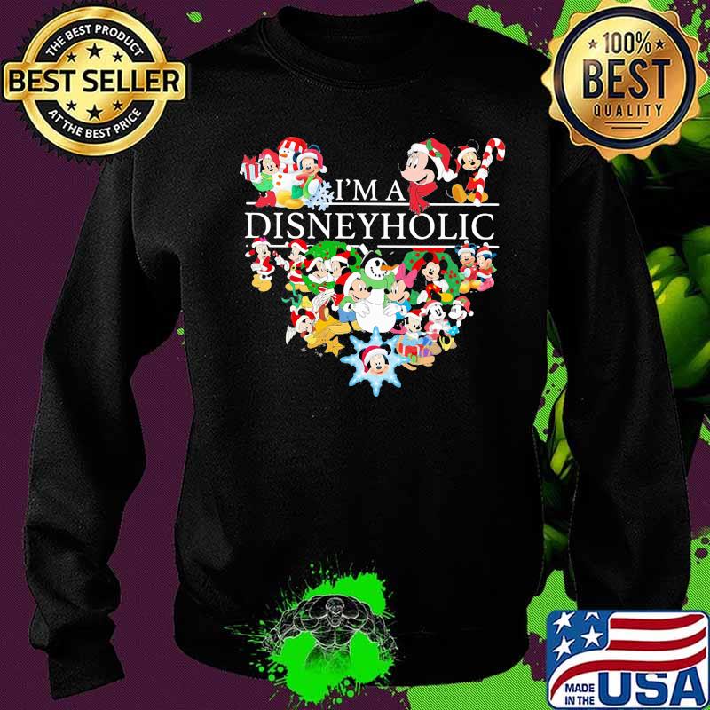 I'm a disney holic heart mickey mouse s Sweater I'm a disney holic heart mickey mouse s Sweater