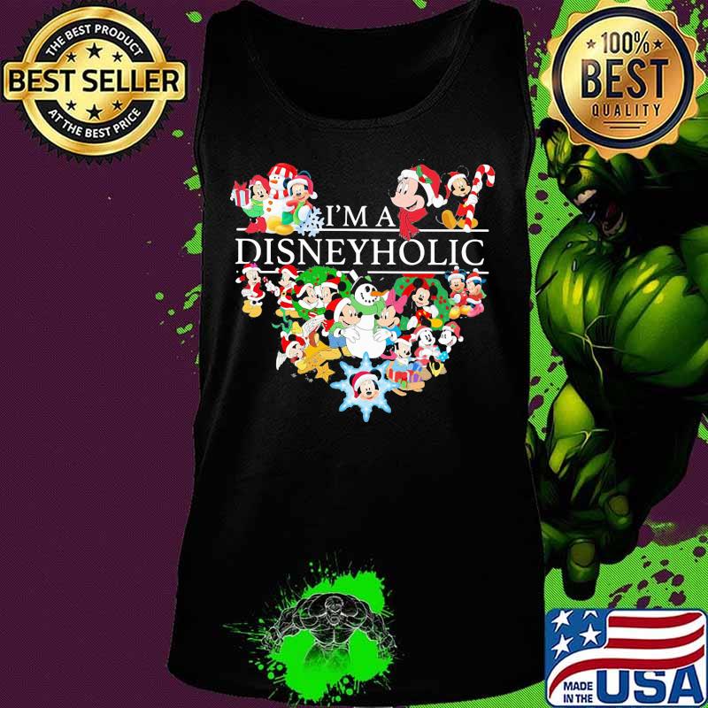 I'm a disney holic heart mickey mouse s Tank top I'm a disney holic heart mickey mouse s Tank top