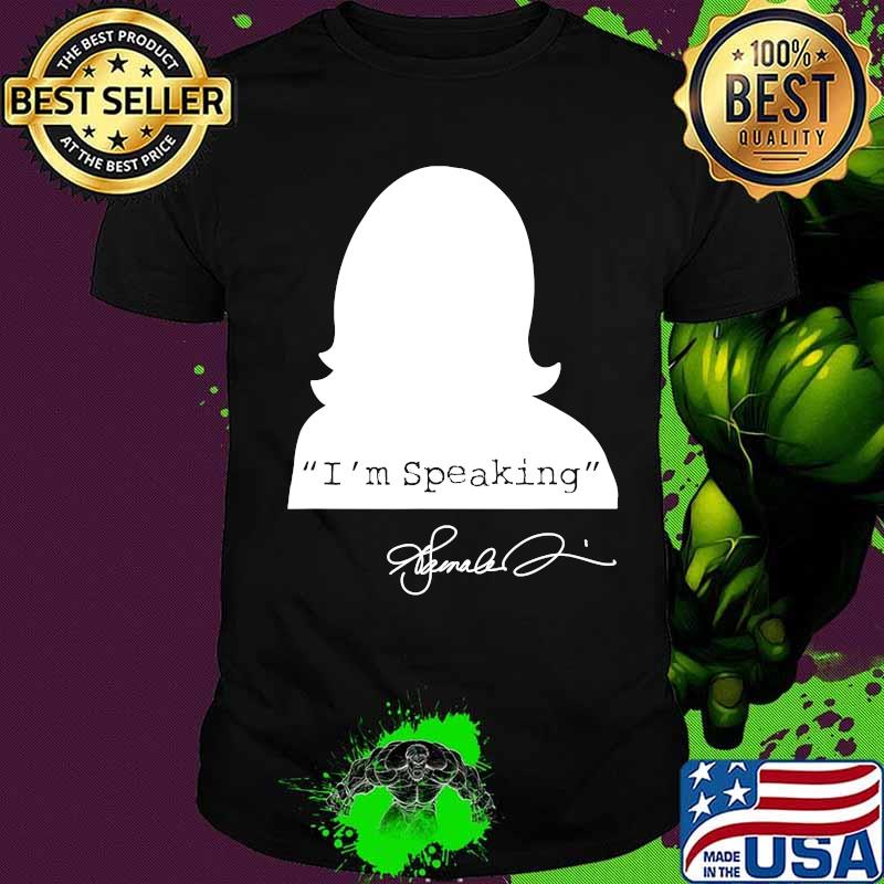 I'm speaking kamala harris biden pence trump 2020 vp debate shirt