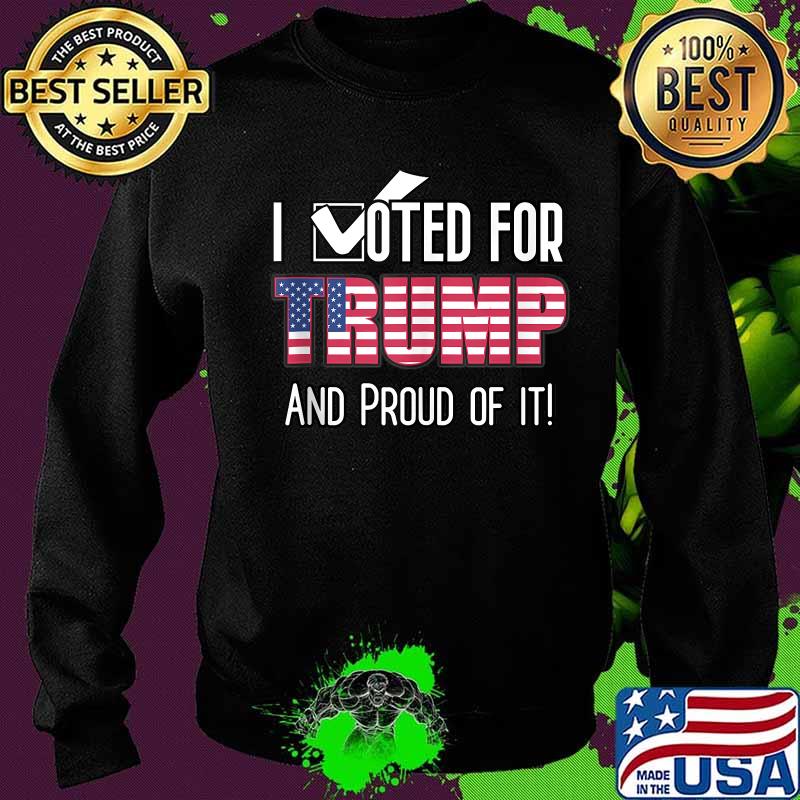 I voted for trump 2020 patriotic flag patriot american biden s Sweater I voted for trump 2020 patriotic flag patriot american biden s Sweater