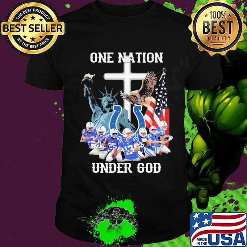 Indianapolis colts one nation under god shirt