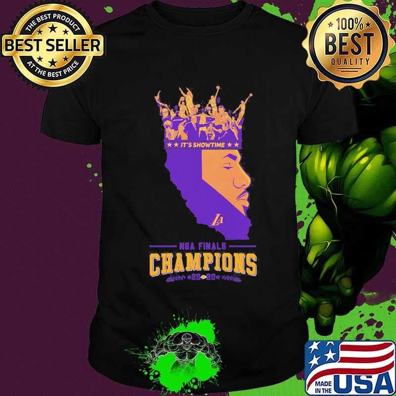 It's showtime nba finals champions 2020 los angeles lakers shirt