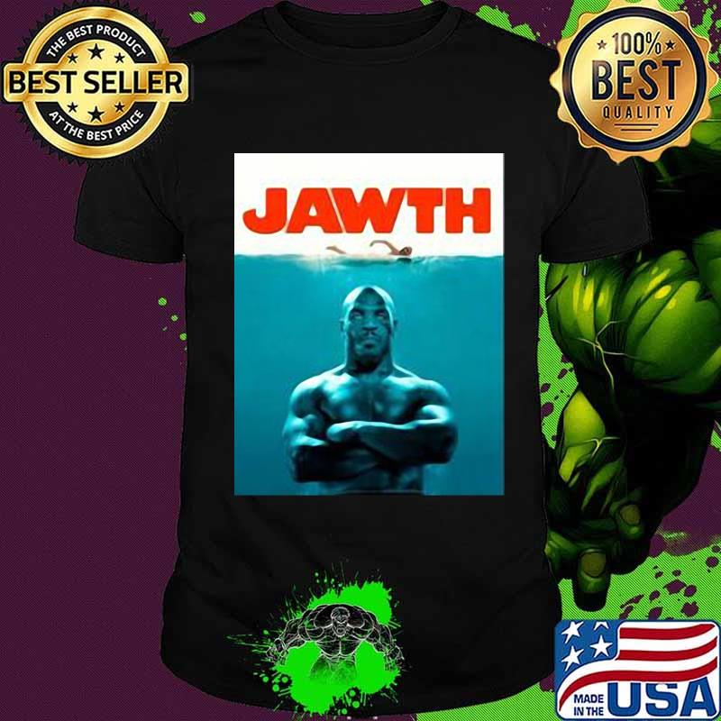 Jawth mike tyson jaws parody shirt Jawth mike tyson jaws parody shirt