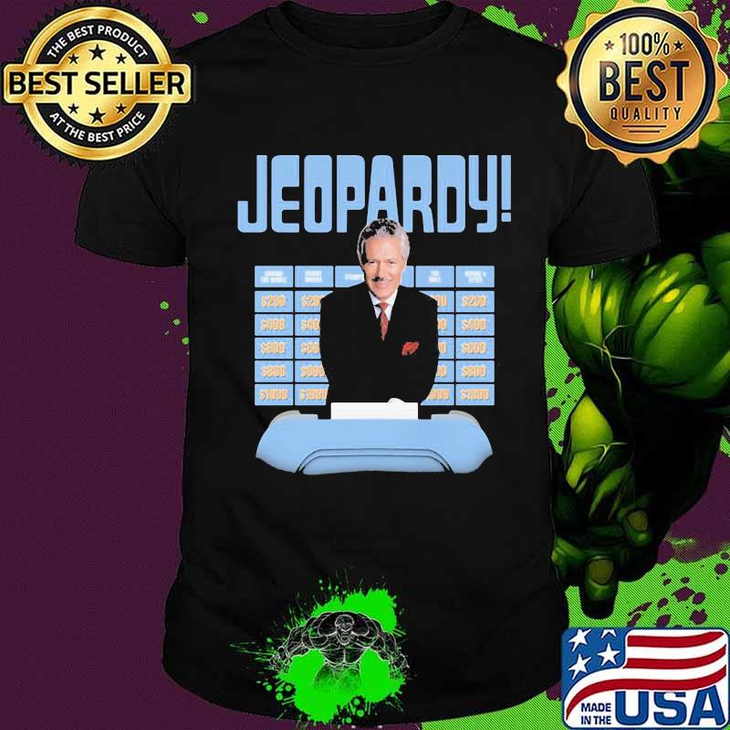 Jeopardy merv griffin vintage shirt