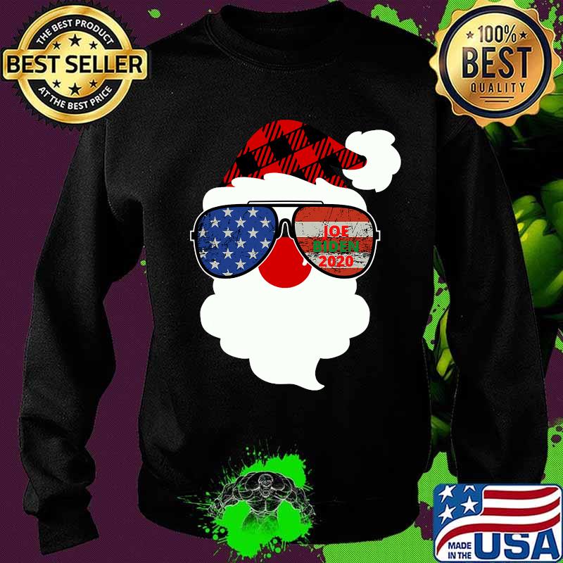 Joe biden 2020 american flag aviator sunglasses santa xmas s Sweater Joe biden 2020 american flag aviator sunglasses santa xmas s Sweater