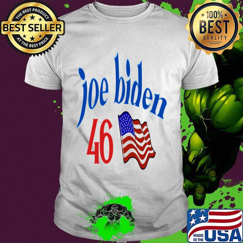 Joe biden 46 president american flag 2020 shirt