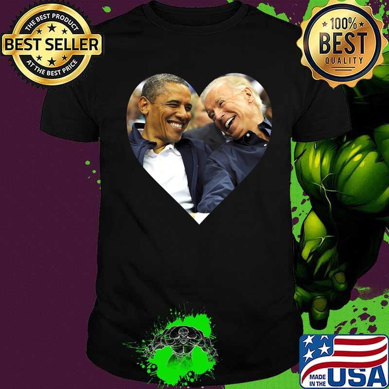 Joe Biden And Barack Obama Heart Shirt