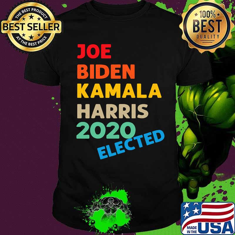 Joe Biden Kamala Harris 2020 Elected Vintage Shirt