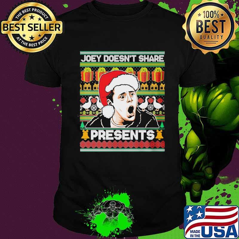 Joey doesnt share president's ugly christmas shirt