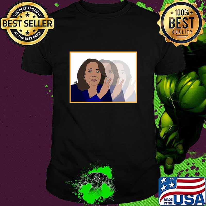 Kamala Harris 2020 President Raise Two Fingers Election Shirt
