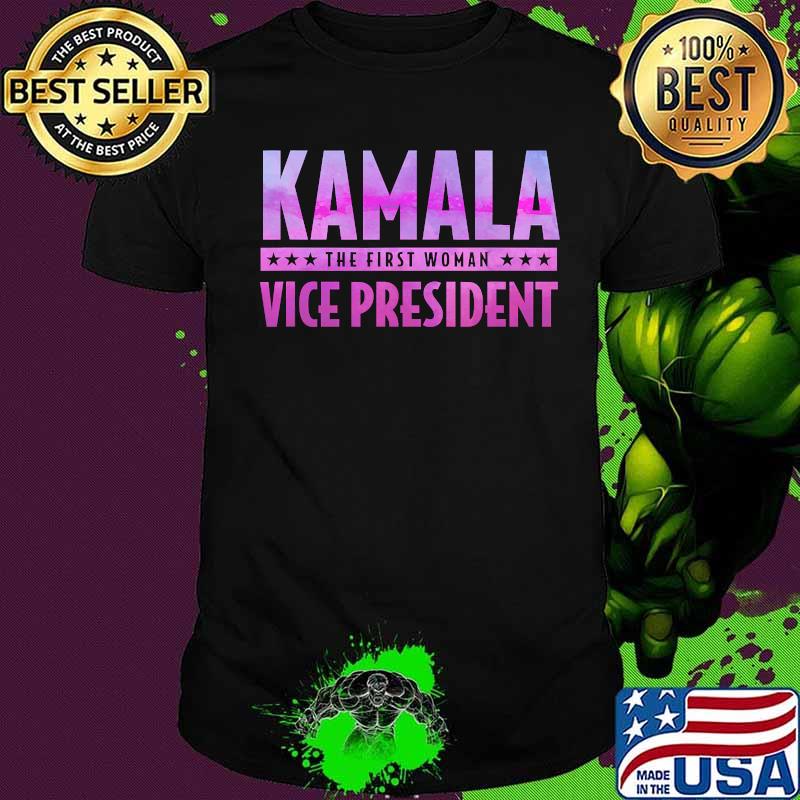 Kamala Harris The First Woman Vice President Election Shirt