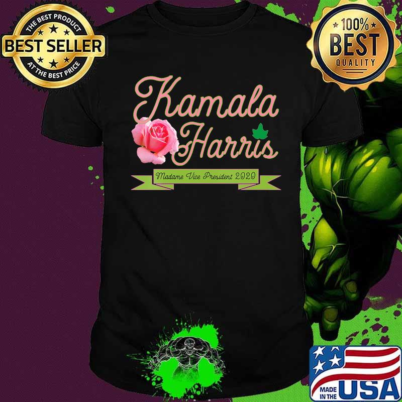 Kamala harris vice president 2020 aka ivy tea rose flower shirt