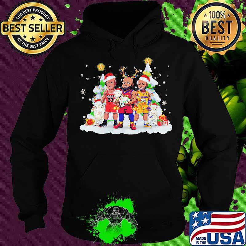 Kobe bryant michael jordan lebron james merry christmas s Hoodie Kobe bryant michael jordan lebron james merry christmas s Hoodie
