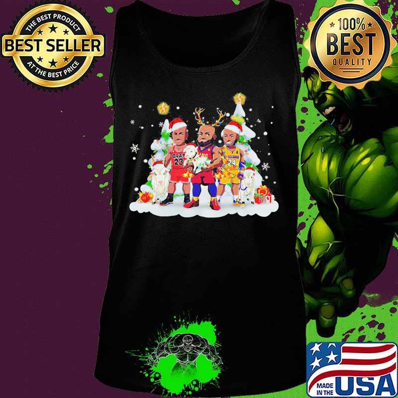 Kobe bryant michael jordan lebron james merry christmas s Tank top Kobe bryant michael jordan lebron james merry christmas s Tank top