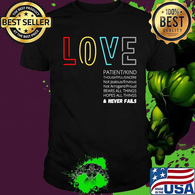 Labeled by GodLoveBlessedLove never fails T-Shirt