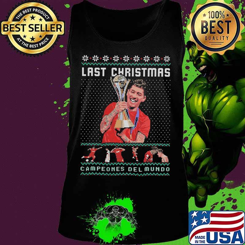 Last christmas campeones del mundo s Tank top Last christmas campeones del mundo s Tank top