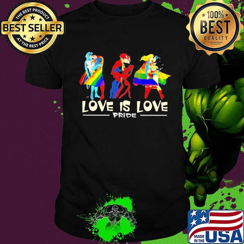 Lgbt love is love pride shirt