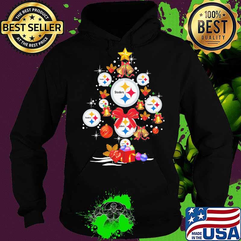 Logo Steelers Christmastree Merry Xmas Shirt Hoodie Logo Steelers Christmastree Merry Xmas Shirt Hoodie