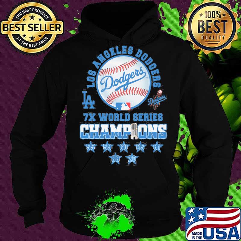 Los angeles dodgers 7x world series champions s Hoodie Los angeles dodgers 7x world series champions s Hoodie