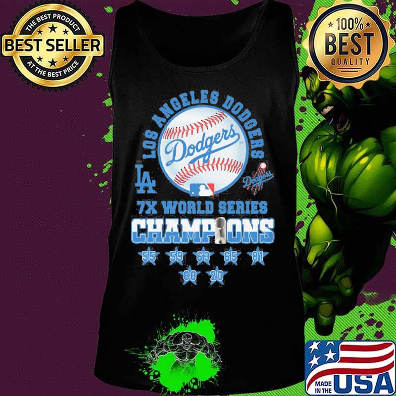 Los angeles dodgers 7x world series champions s Tank top Los angeles dodgers 7x world series champions s Tank top