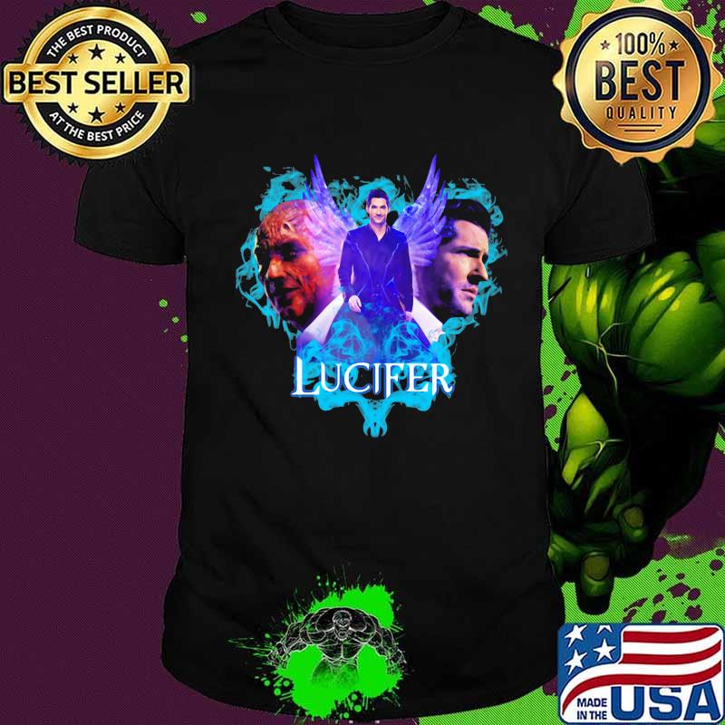 Lucifer tom ellis wings vintage shirt