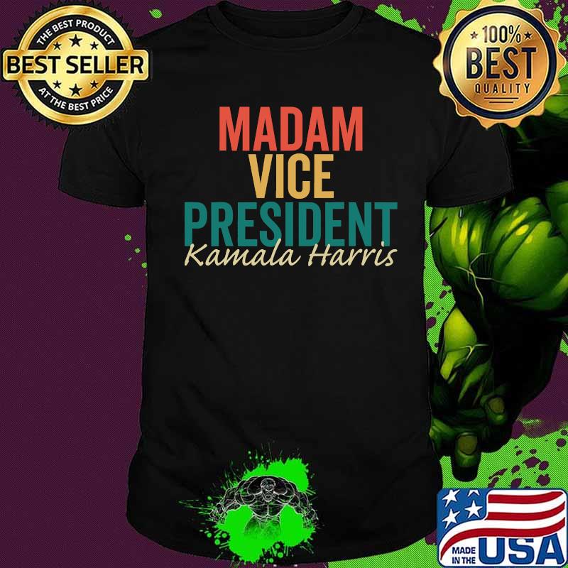 Madam vice president kamala harris 2020 joe biden vp shirt