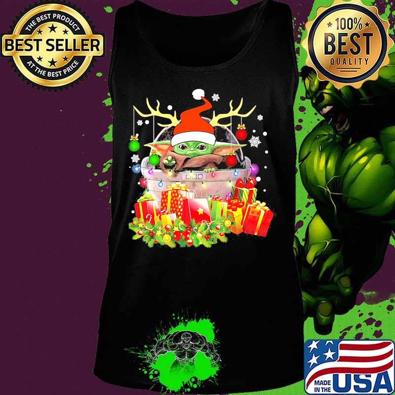 Merry christmas baby yoda santa gifts s Tank top Merry christmas baby yoda santa gifts s Tank top