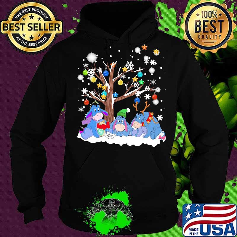 Merry christmas eeyore donkey snow s Hoodie Merry christmas eeyore donkey snow s Hoodie