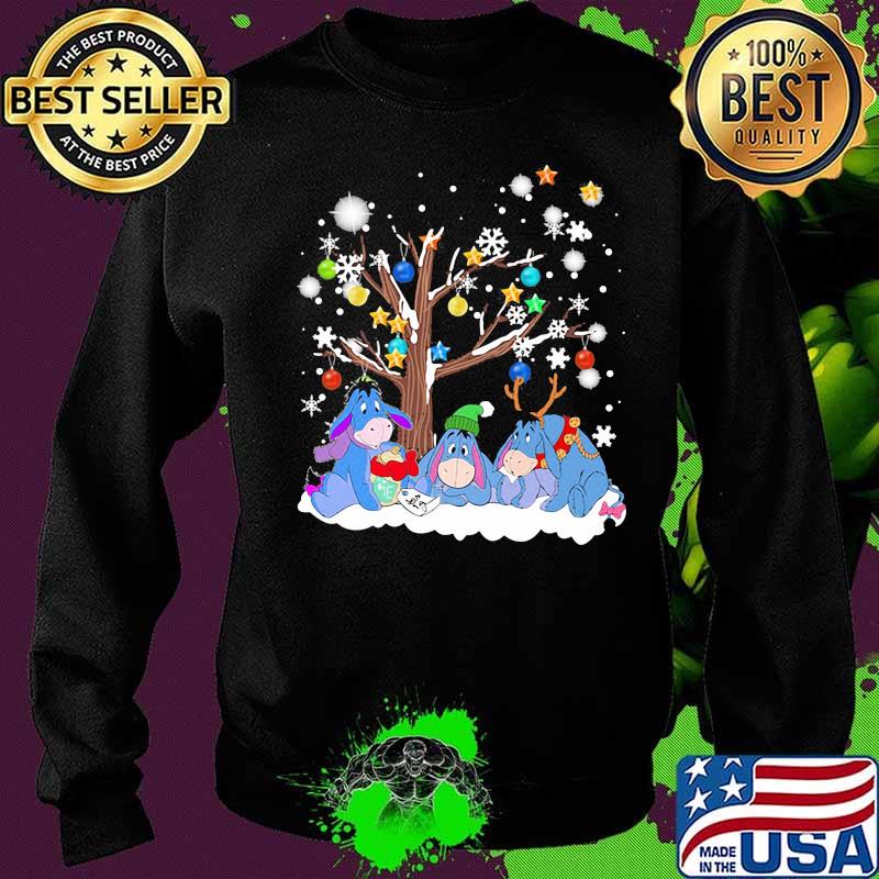 Merry christmas eeyore donkey snow s Sweater Merry christmas eeyore donkey snow s Sweater