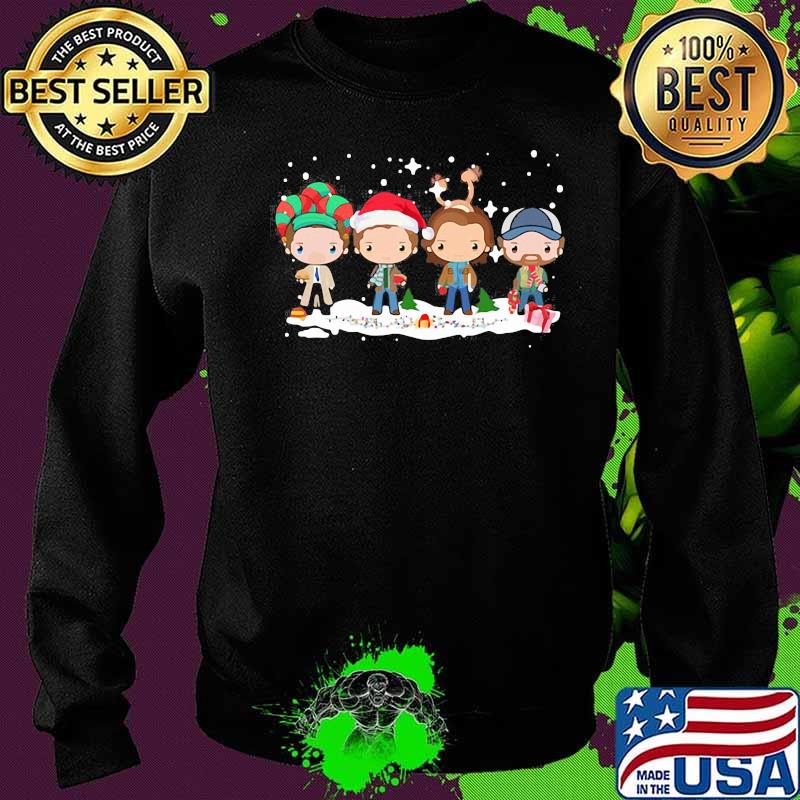 Merry christmas friends hat gift snow s Sweater Merry christmas friends hat gift snow s Sweater