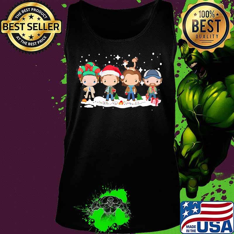 Merry christmas friends hat gift snow s Tank top Merry christmas friends hat gift snow s Tank top