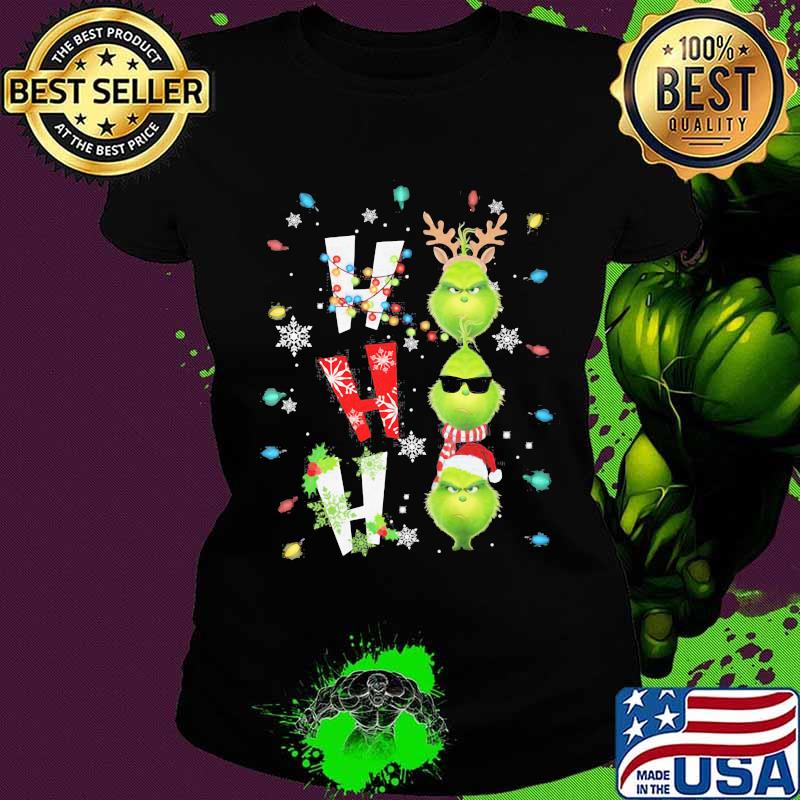 Merry christmas grinch ho ho ho s Ladies tee Merry christmas grinch ho ho ho s Ladies tee