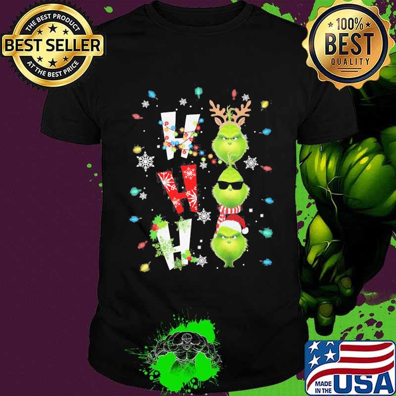 Merry christmas grinch ho ho ho shirt