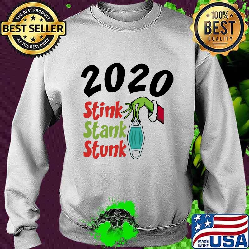 Merry christmas grinch mask stink stank stunk 2020 s Sweater Merry christmas grinch mask stink stank stunk 2020 s Sweater