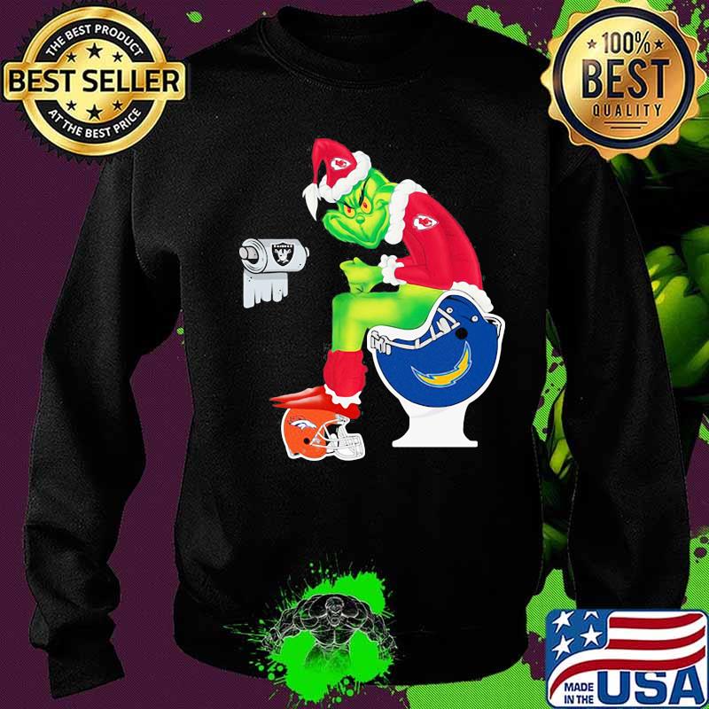 Merry christmas grinch santa kansas city chiefs s Sweater Merry christmas grinch santa kansas city chiefs s Sweater
