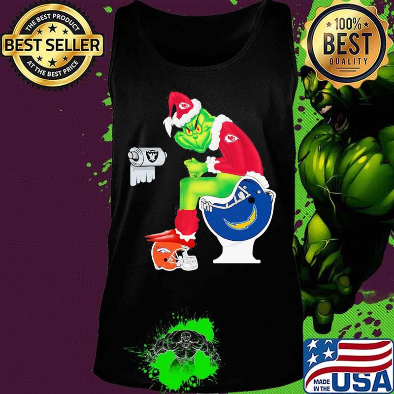 Merry christmas grinch santa kansas city chiefs s Tank top Merry christmas grinch santa kansas city chiefs s Tank top
