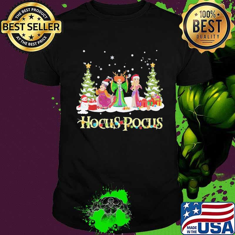 Merry christmas hocus pocus light snow shirt